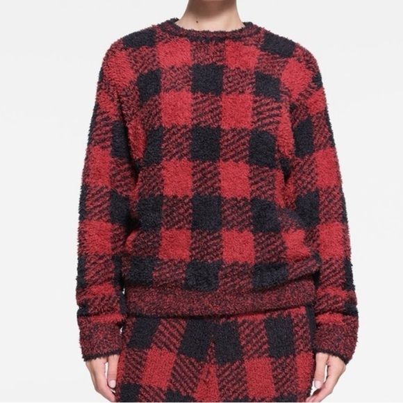 Skims Cozy Knit Pullover Crewneck sweater size S/M - Picture 1 of 8